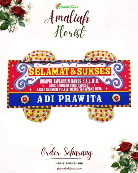 Papan Bunga Ucapan Selamat Sukamandi